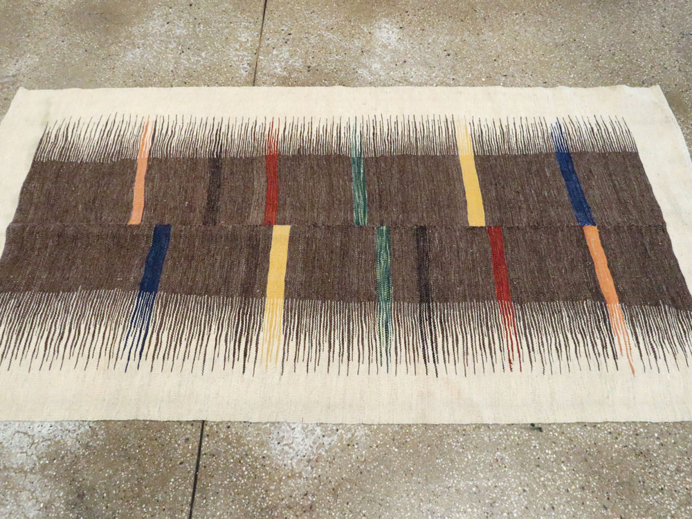 Modern Persian Flatweave, No.26753 - Gss