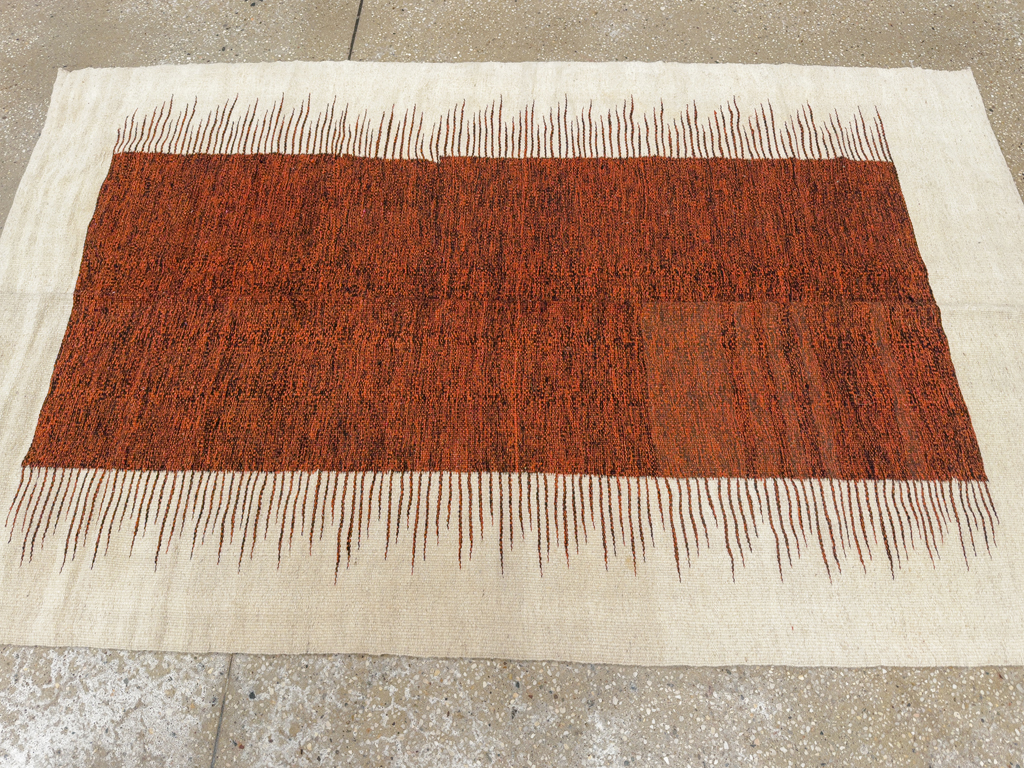 Modern Persian Flatweave Kilim, No.26755 - Gss
