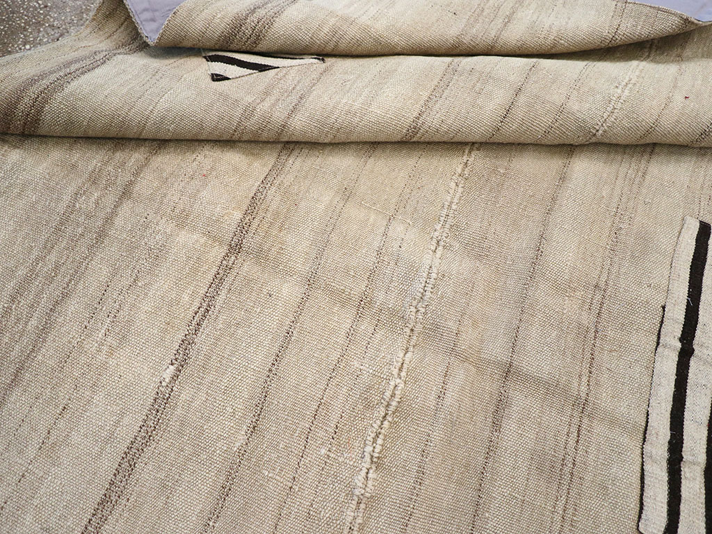 Vintage Persian Flatweave Kilim Accent Rug, No.26757 - Gss