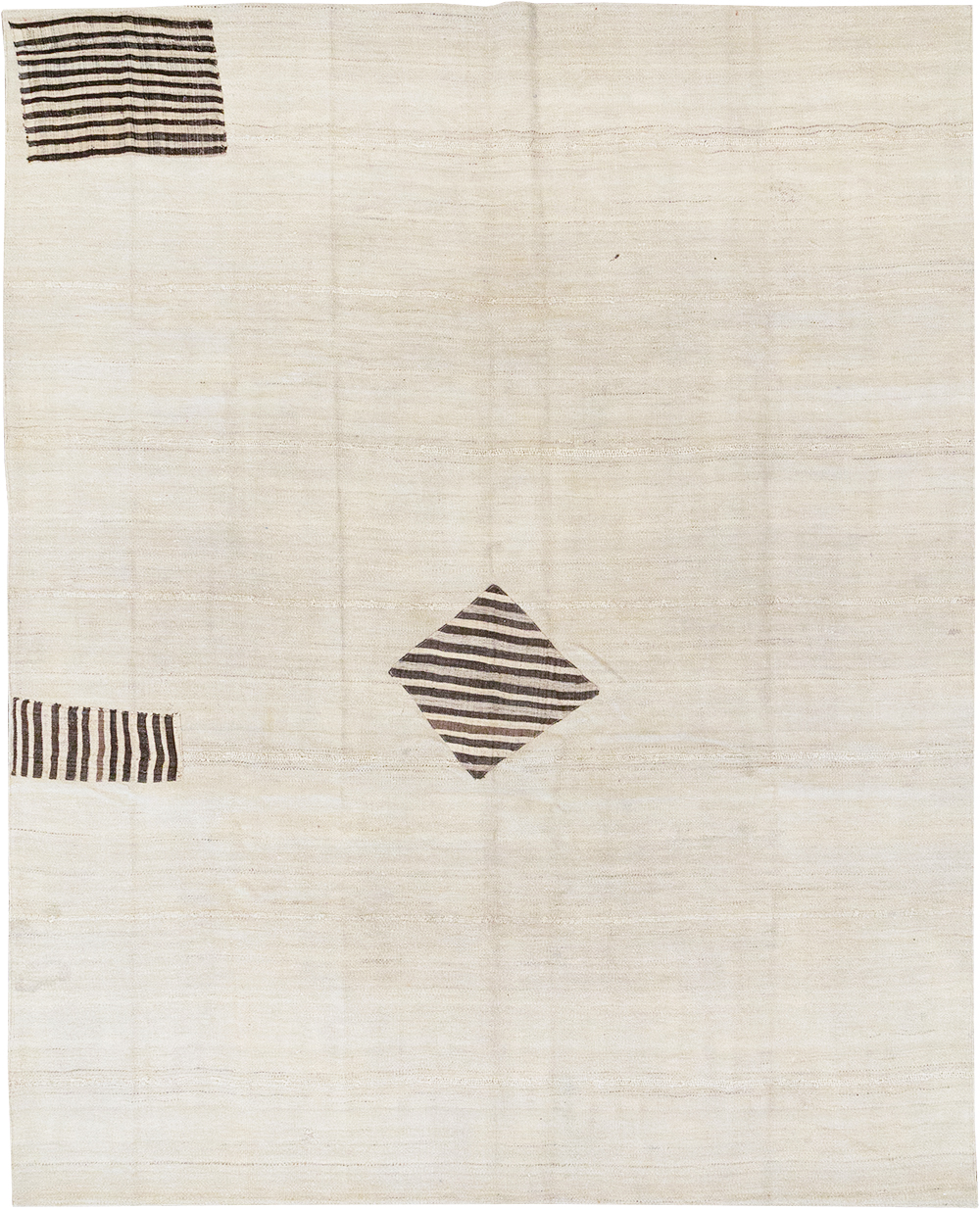 Vintage Persian Flatweave Kilim Accent Carpet, No.26758 - Gss