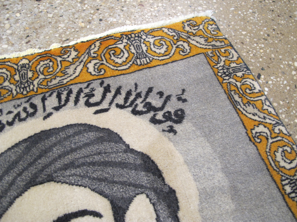 Persian Pictorial Tabriz Rug, No.26763 - Gss