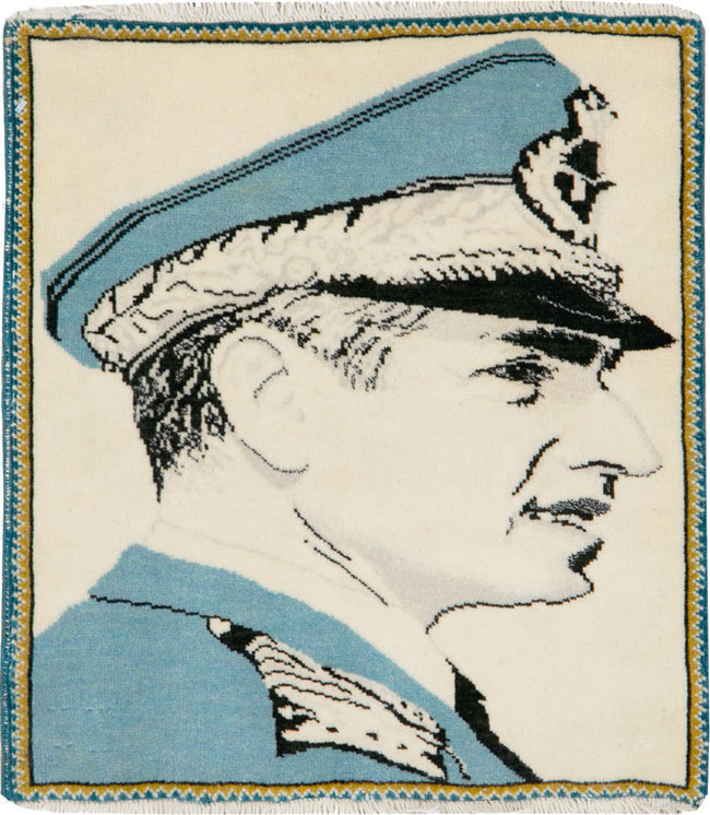 Persian Tabriz Pictorial Rug, No.26764 - Gss