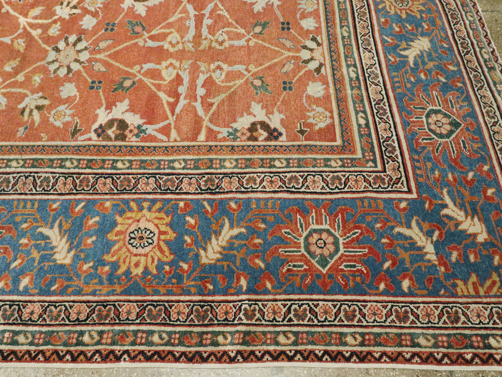 Antique Persian Mahal Large Square Carpet, No.26769 - Gss