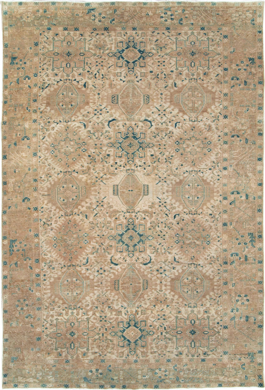 Vintage Persian Karajeh Small Room Size Carpet, No.26772 - Gss