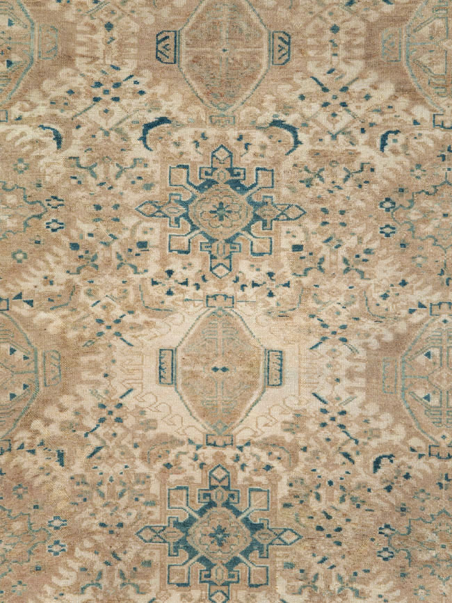 Vintage Persian Karajeh Small Room Size Carpet, No.26772 - Gss