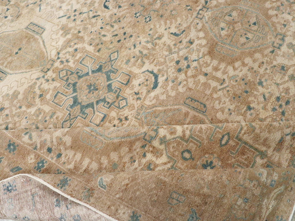 Vintage Persian Karajeh Small Room Size Carpet, No.26772 - Gss