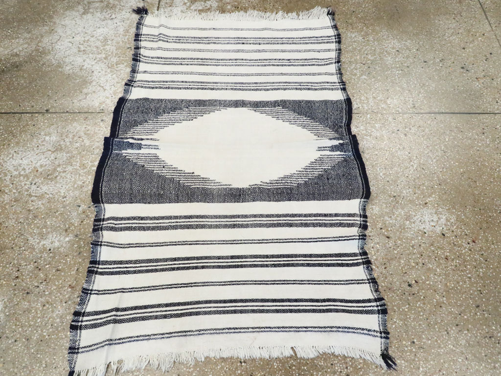 Vintage Persian Textile Flatweave, No.26801 - Gss