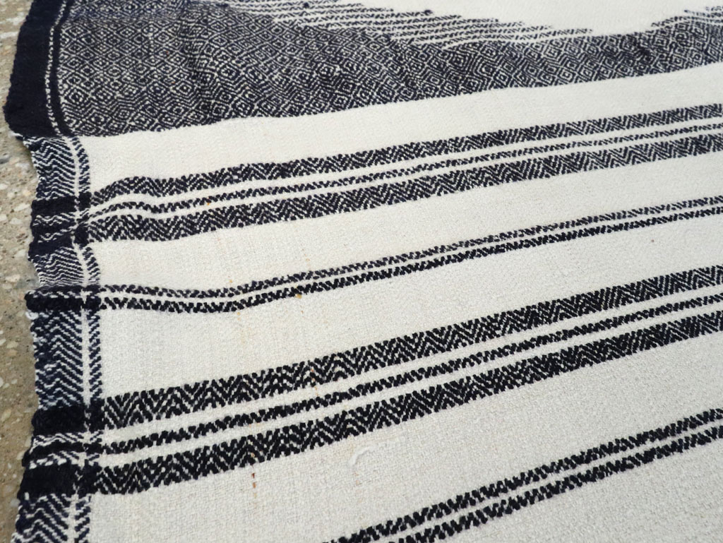 Vintage Persian Textile Flatweave, No.26801 - Gss