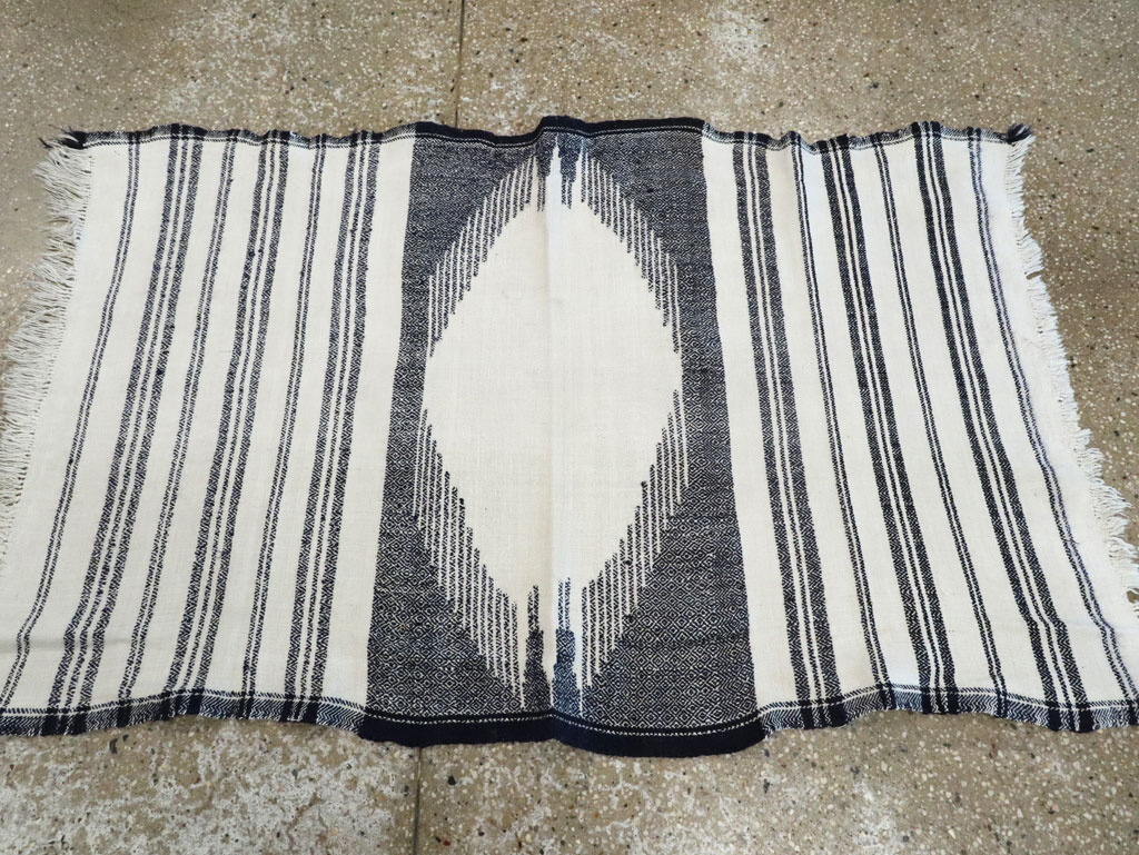 Vintage Persian Textile Flatweave, No.26801 - Gss