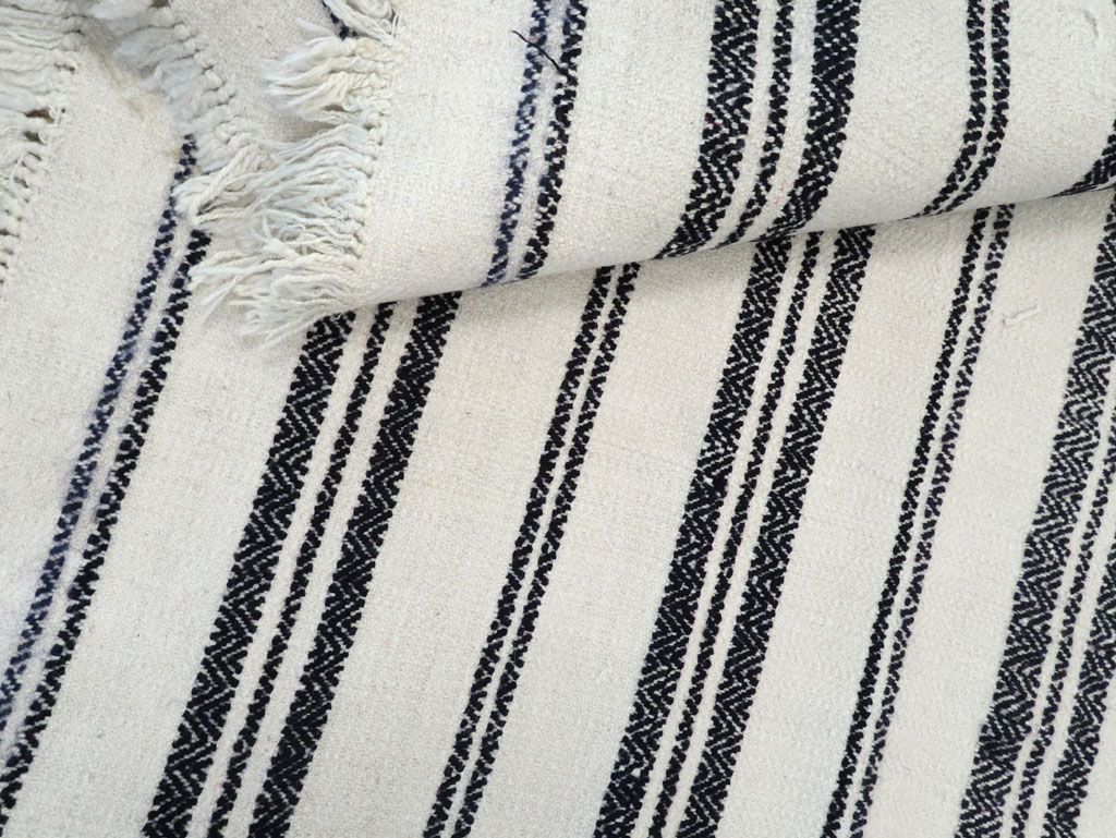 Vintage Persian Textile Flatweave, No.26801 - Gss