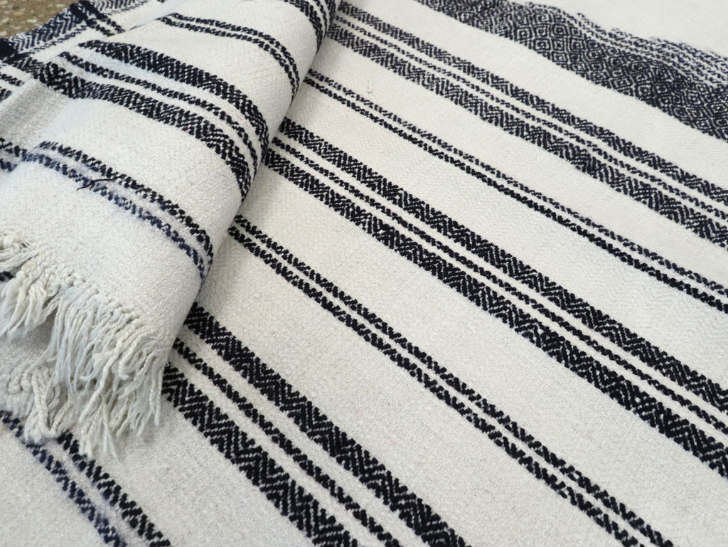 Vintage Persian Textile Flatweave, No.26801 - Gss