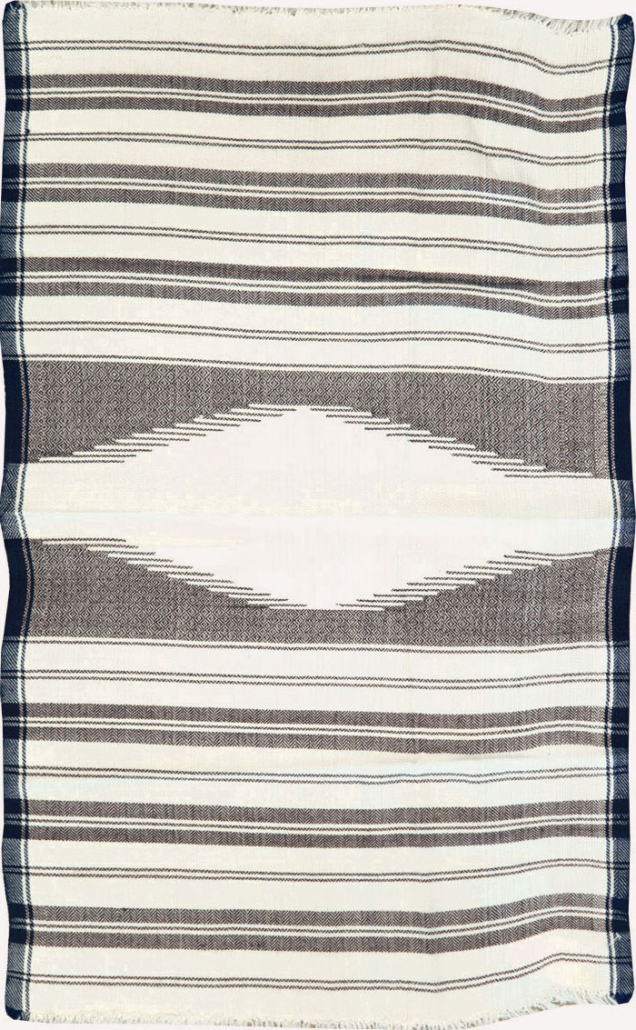Vintage Persian Textile Flatweave, No.26802 - Gss
