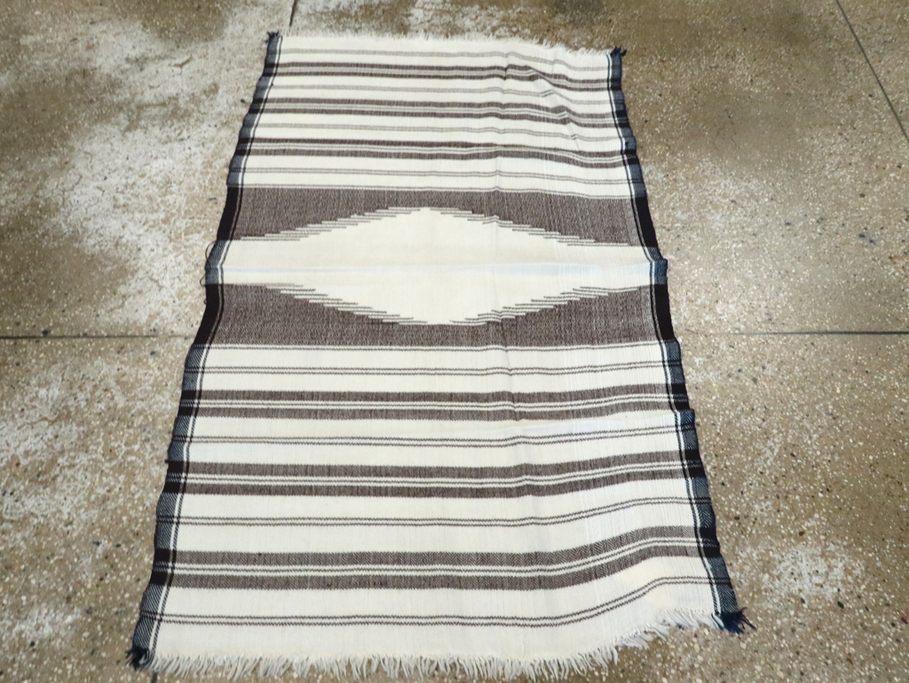 Vintage Persian Textile Flatweave, No.26802 - Gss