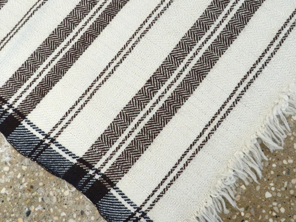 Vintage Persian Textile Flatweave, No.26802 - Gss