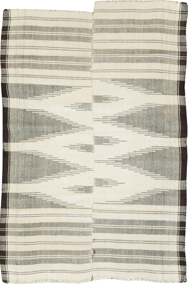 Vintage Persian Textile Flatweave, No.26804 - Gss