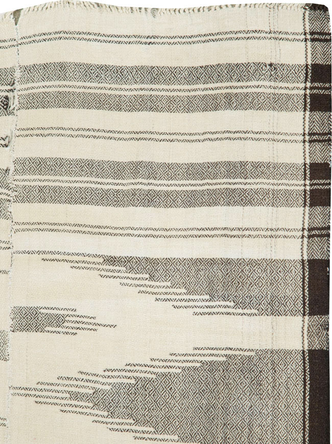 Vintage Persian Textile Flatweave, No.26804 - Gss