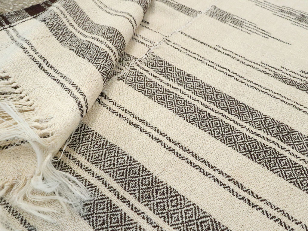 Vintage Persian Textile Flatweave, No.26804 - Gss