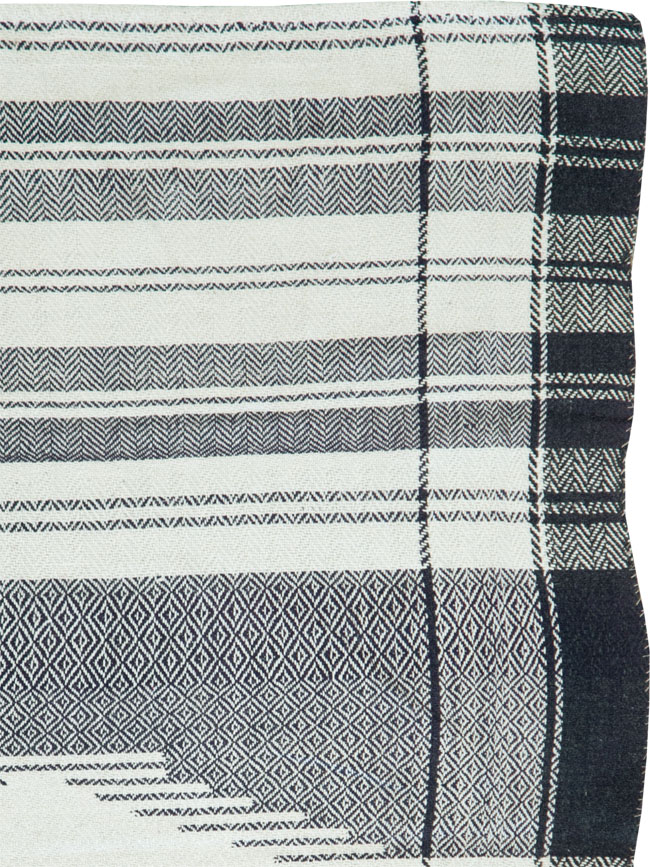 Vintage Persian Textile Flatweave, No.26807 - Gss