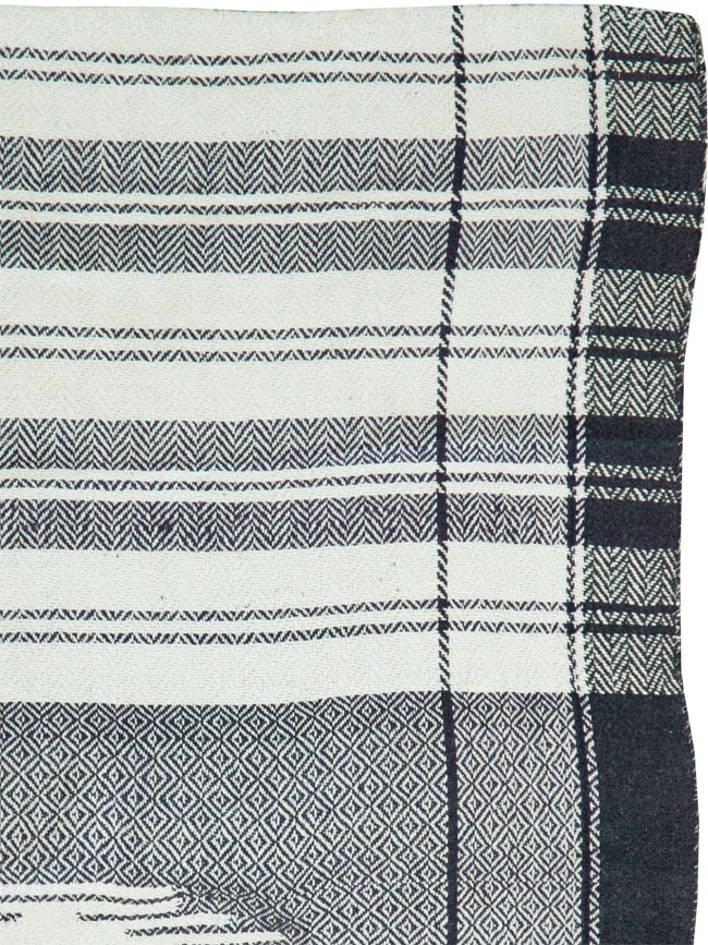 Vintage Persian Textile Flatweave, No.26807 - Gss