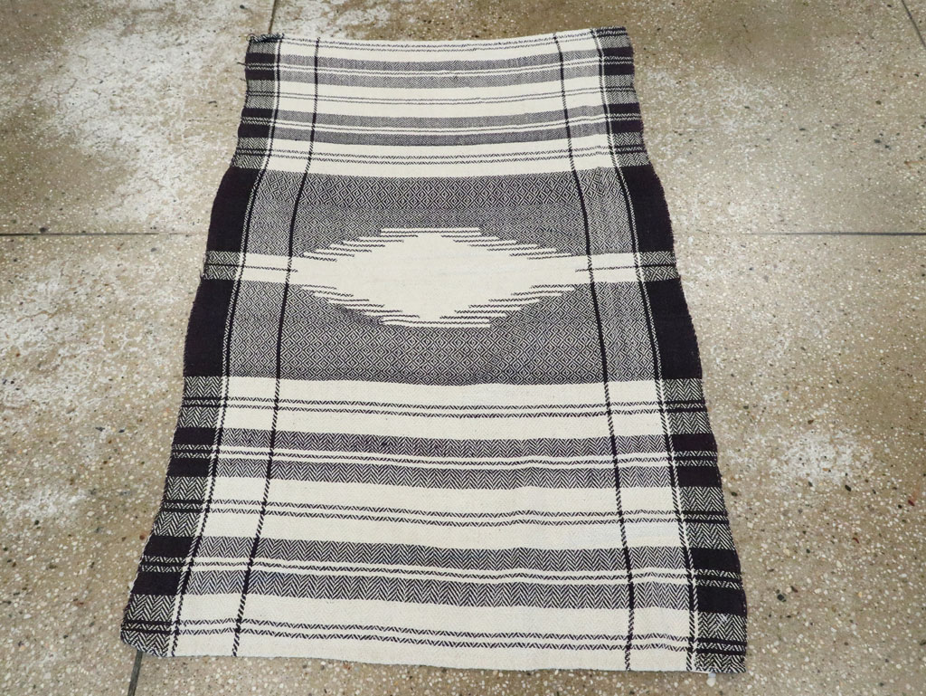 Vintage Persian Textile Flatweave, No.26807 - Gss