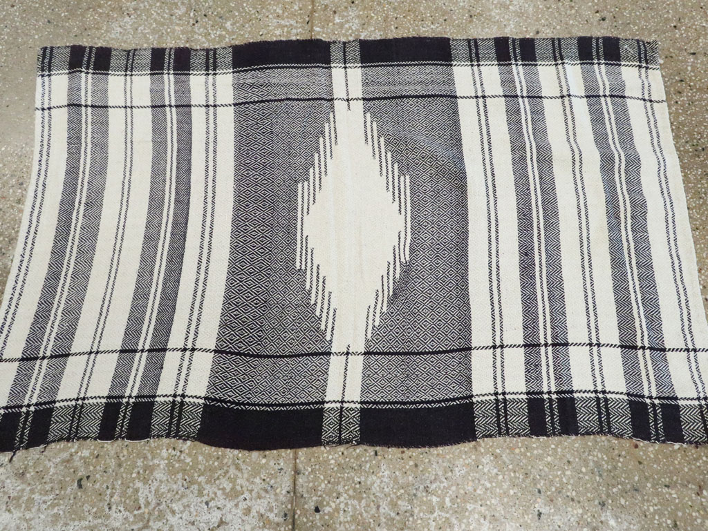 Vintage Persian Textile Flatweave, No.26807 - Gss