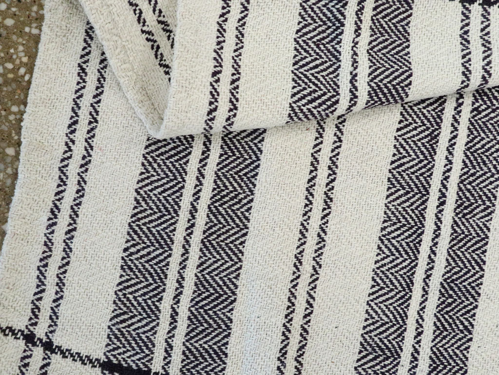 Vintage Persian Textile Flatweave, No.26807 - Gss