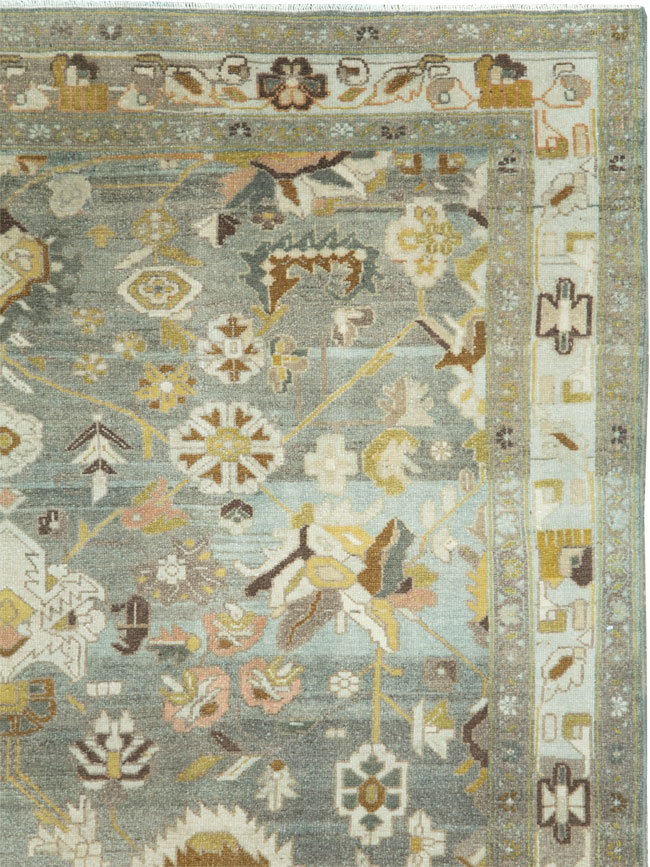 Vintage Persian Malayer Rug, No.26819 - Gss