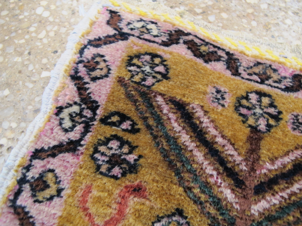 Vintage Persian Gabbeh Tribal Throw Rug, No.26825 - Gss