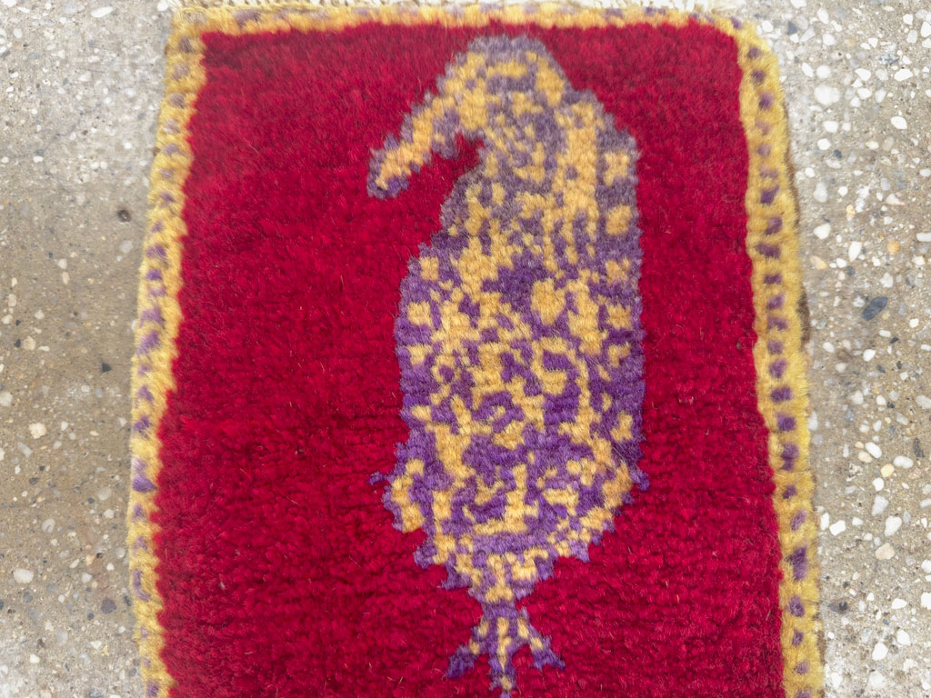 Vintage Persian Gabbeh Bag Face, No.26826 - Gss