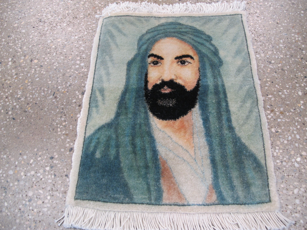 Persian Tabriz Pictorial Rug, No.26827 - Gss