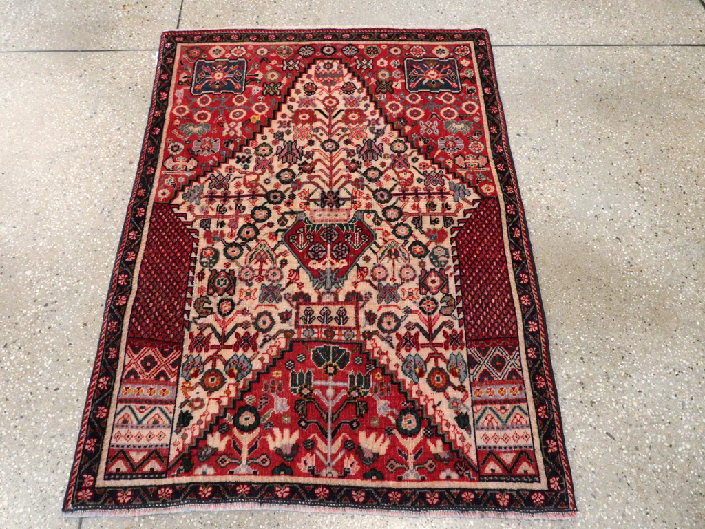 Vintage Persian Afshar Rug, No.26830 - Gss