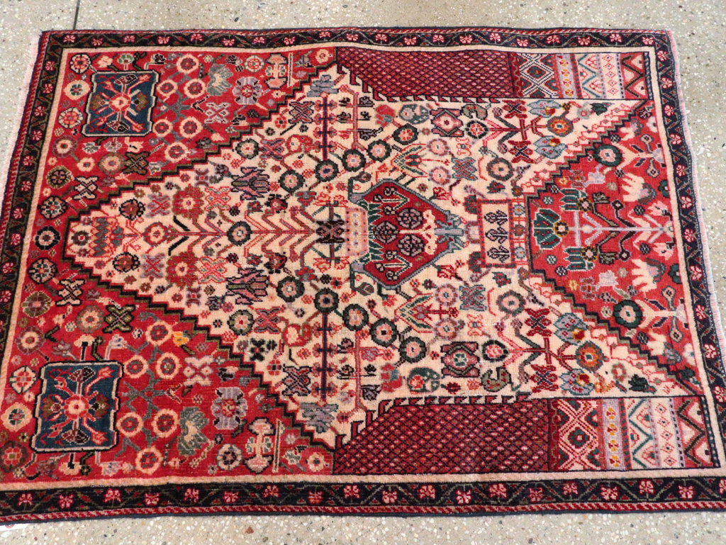 Vintage Persian Afshar Rug, No.26830 - Gss