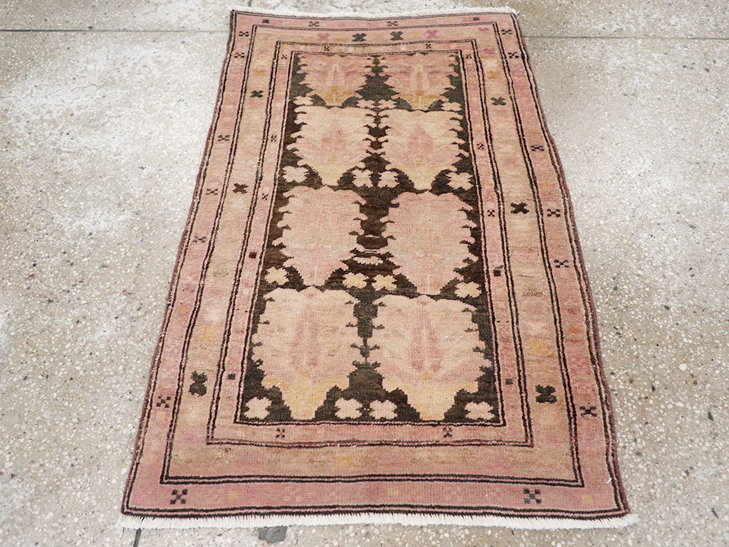 Vintage Persian Ardabil Throw Rug, No.26831 - Gss