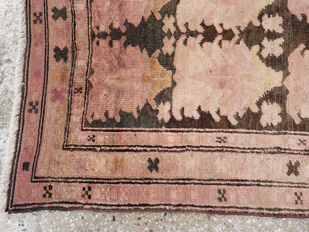 Vintage Persian Ardabil Throw Rug, No.26831 - Gss