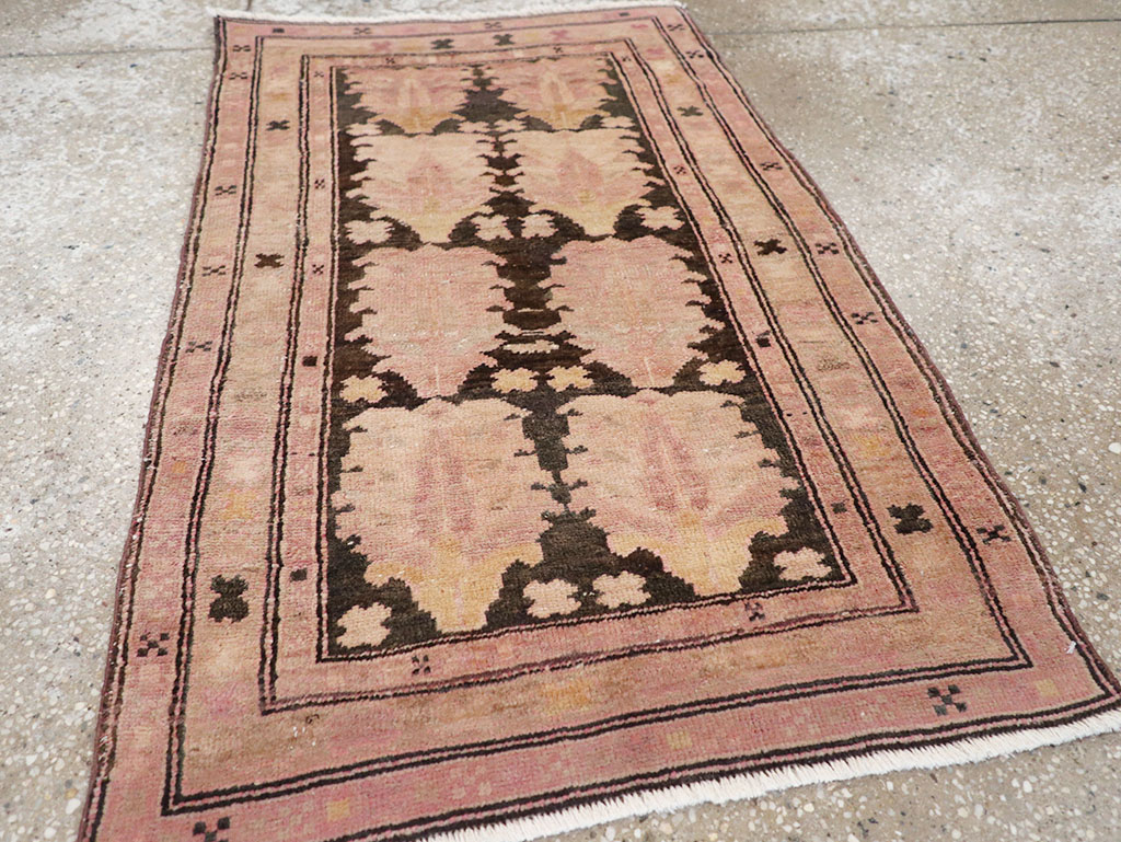 Vintage Persian Ardabil Throw Rug, No.26831 - Gss