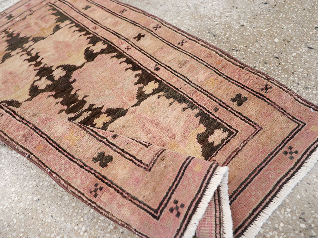 Vintage Persian Ardabil Throw Rug, No.26831 - Gss
