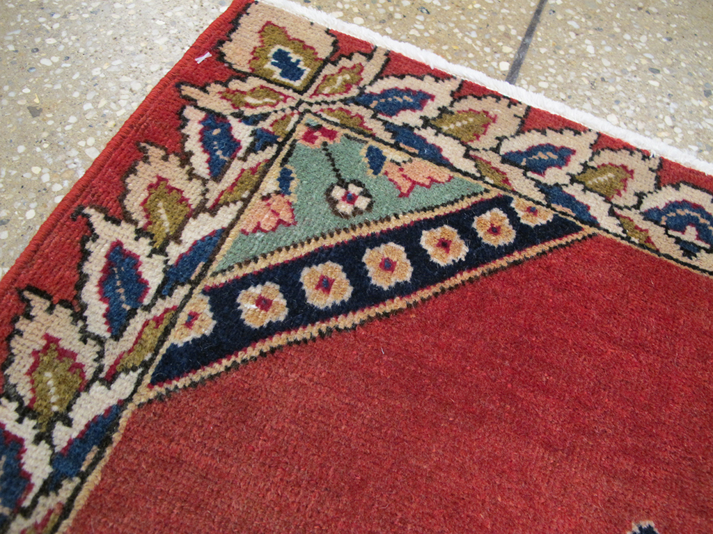 Vintage Persian Tabriz Pictorial Rug, No.26833 - Gss