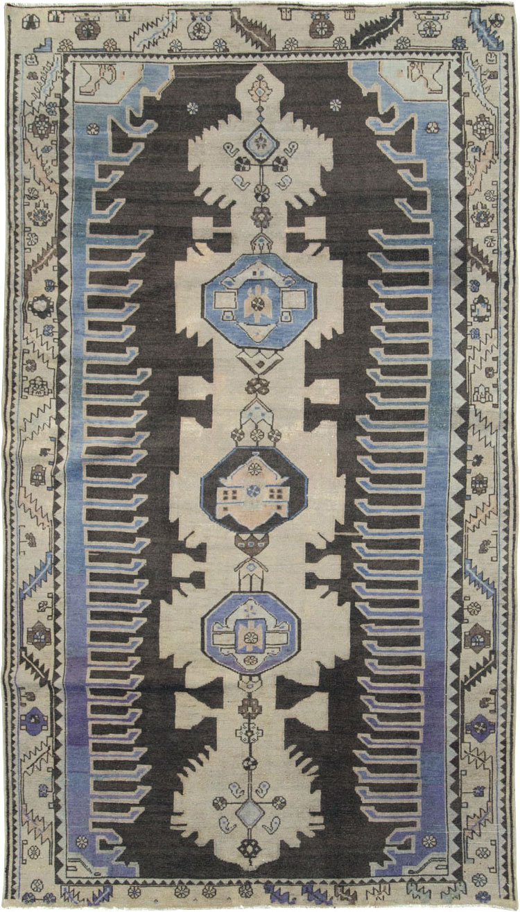 Vintage Persian Malayer Gallery Rug, No.26837 - Gss