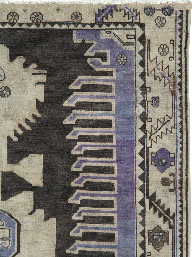 Vintage Persian Malayer Gallery Rug, No.26837 - Gss