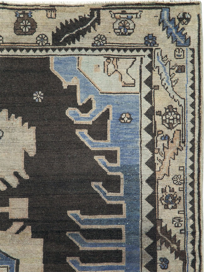 Vintage Persian Malayer Gallery Rug, No.26837 - Gss