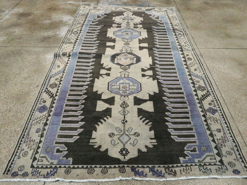 Vintage Persian Malayer Gallery Rug, No.26837 - Gss