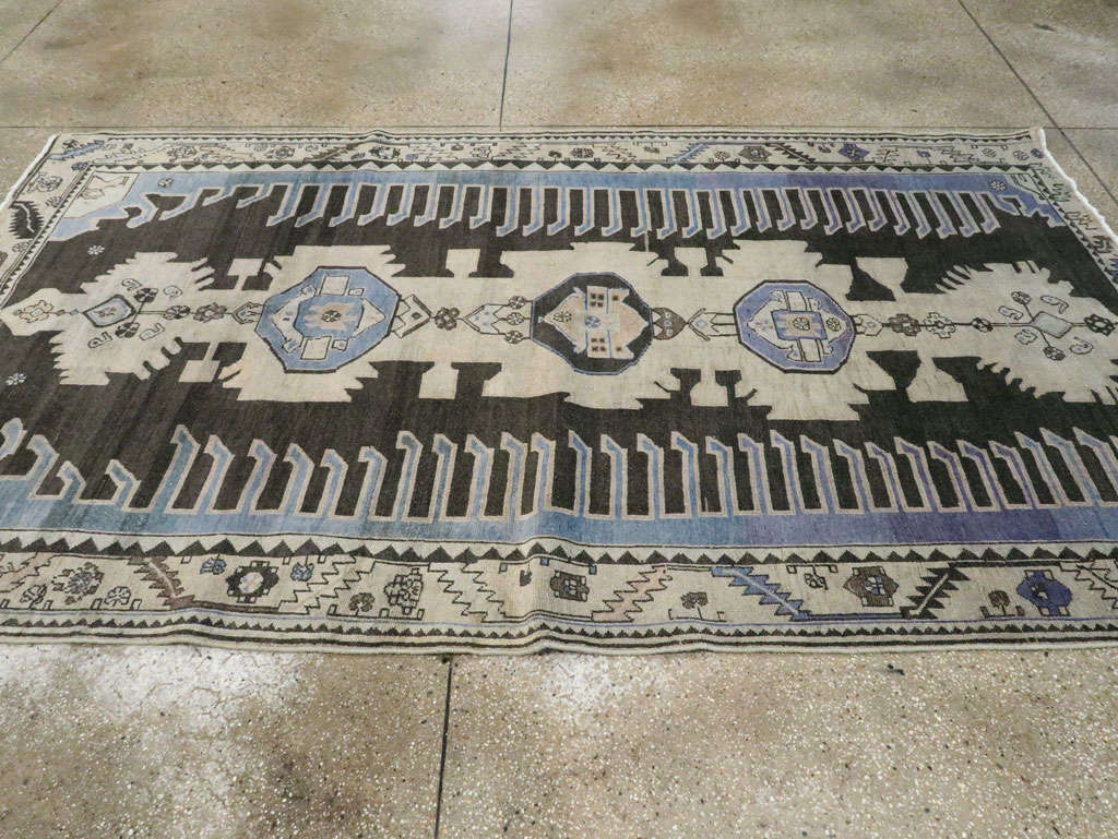 Vintage Persian Malayer Gallery Rug, No.26837 - Gss