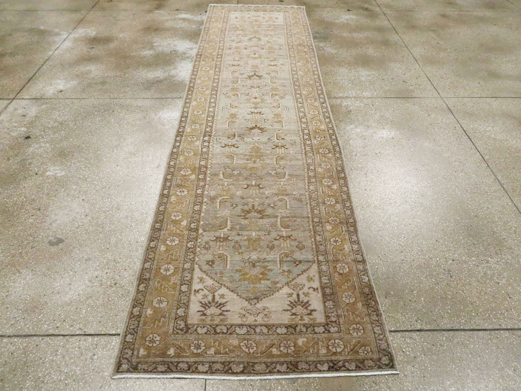 Vintage Persian Malayer Runner, No.26845 - Gss