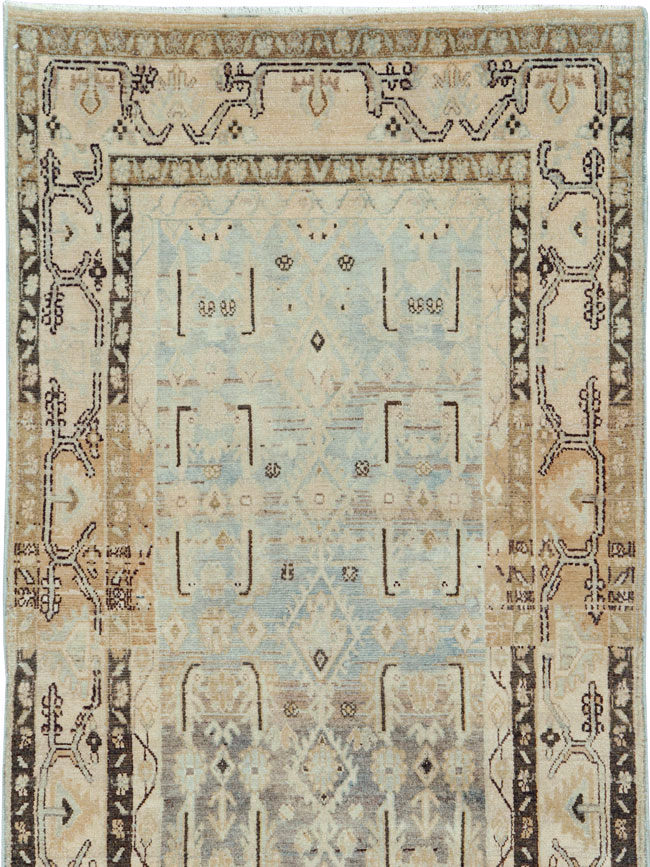 Antique Persian Malayer Runner, No.26849 - Gss