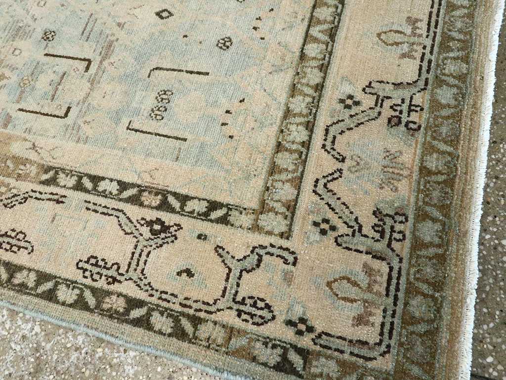 Antique Persian Malayer Runner, No.26849 - Gss