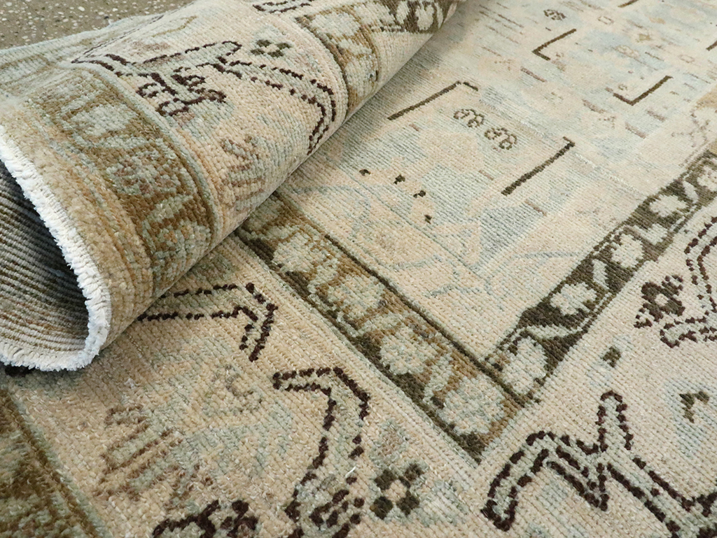 Antique Persian Malayer Runner, No.26849 - Gss