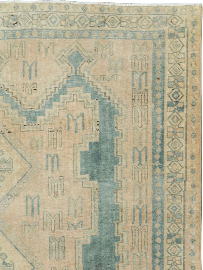 Vintage Persian Afshar Accent Rug, No.26851 - Gss