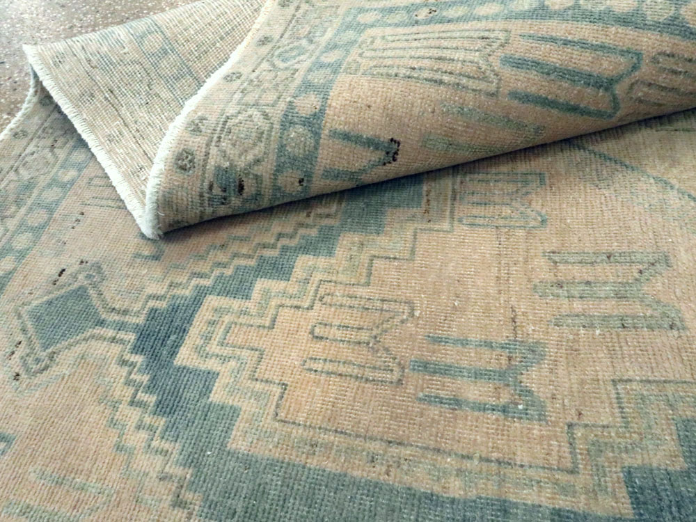 Vintage Persian Afshar Accent Rug, No.26851 - Gss