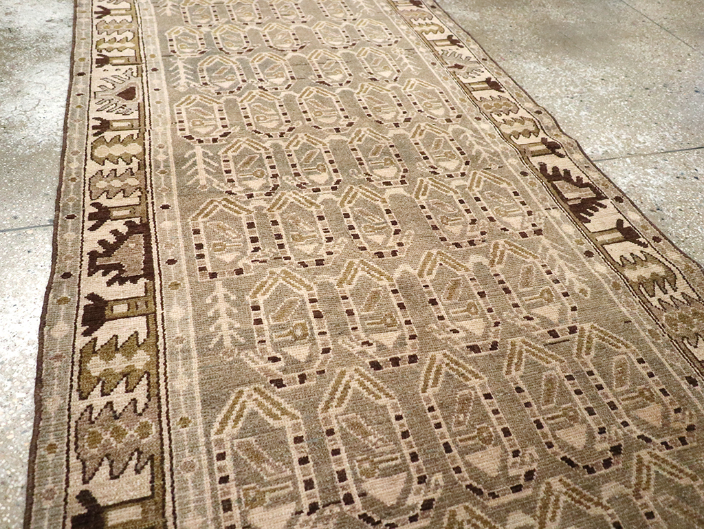 Vintage Persian Malayer Runner, No.26856 - Gss