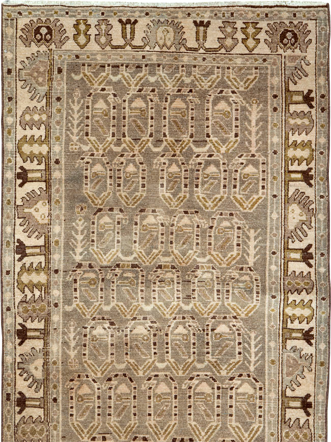 Vintage Persian Malayer Runner, No.26856 - Gss